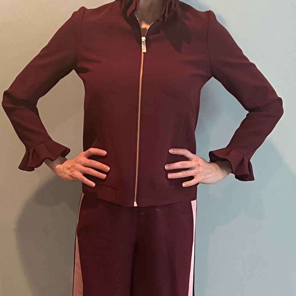 Ted Baker Burgundy pant and jacket